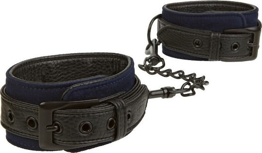 Doc Johnson James Deen Tethered Handschellen in Schwarz Farbe