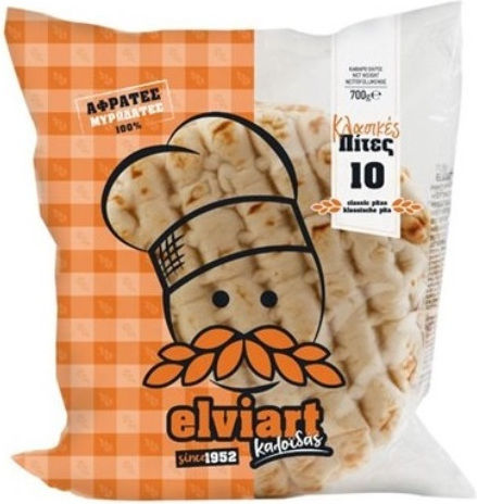 Elviart Fladenbrote für Souvlaki Weizen Für Souvlaki Weizen 700gr