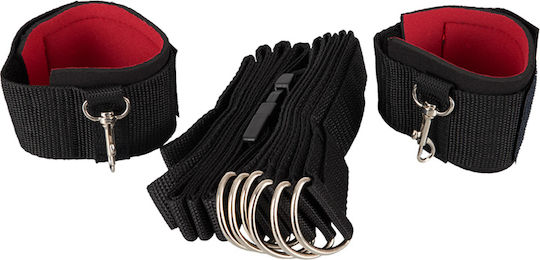 You2Toys Bed Cuffs Handcuffs in Black Color 3pcs