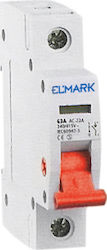 Elmark 1-Pole General Use Panel Push Button Switch 230V 40A