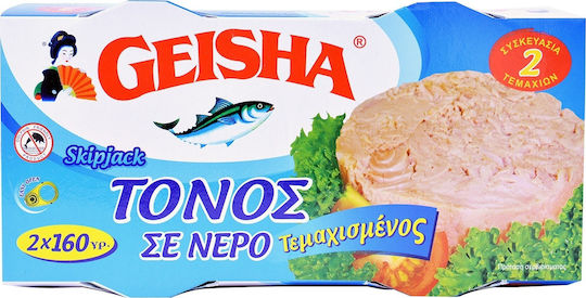 Geisha Tuna Fish In Water 160gr 2pcs