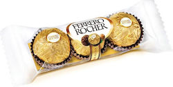 Ferrero Rocher Rocher Chocolate Treats Milk Hazelnut 38gr 3pcs