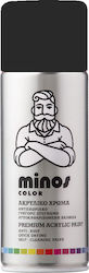Minos Spray Спрей Боя Traffic Black RAL 9017 400ml