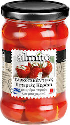 Almi Ardei Dulce-picante Cireșe cu Cremă de Brânză 1buc Almi Ardei Dulce-picante Cireșe cu Cremă de Brânză 1buc