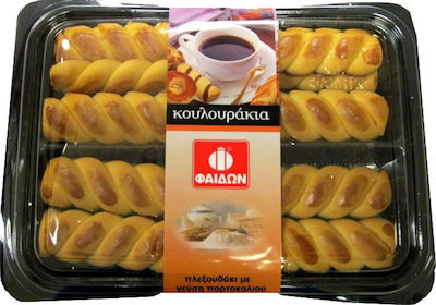 Φαίδων Biscuits Πλεξουδάκια Πορτοκάλι 350gr