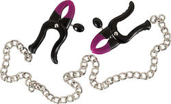 You2Toys Silicone Nipple Clamps Chain in Lila Farbe 05231430000