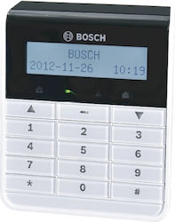 Bosch IUI-AMAX4-TEXT Πληκτρολόγιο Συναγερμού με Οθόνη σε Λευκό Χρώμα