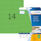 Herma 280 Self-Adhesive Rectangular A4 Labels 105x42.3mm