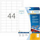 Herma 1100 Selbstklebende A4-Etiketten 48.3x25.4mm
