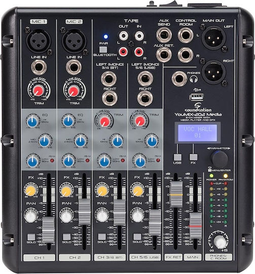 Soundsation YOUMIX-202 2 XLR Inputs