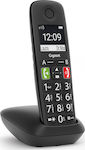 Gigaset E290 Ασύρματο Τηλέφωνο για Ηλικιωμένους με Aνοιχτή Aκρόαση