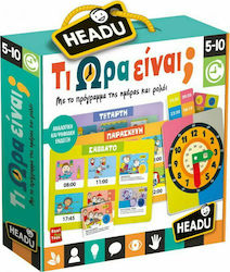 Headu Τι Ώρα Είναι; Educational Toy Telling Time Learning for 5-10 Years Old