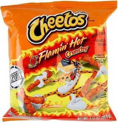 Cheetos Puffed Snacks Flaming Hot Crunchy 35gr 1pcs