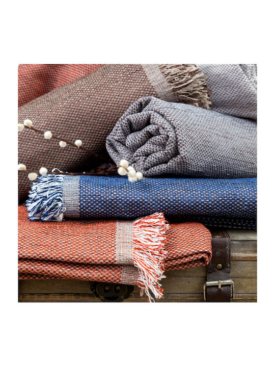 Borea 4 Season Four-Seater Sofa Throw Chenille ...
