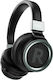 Proda Melo BH400 Ασύρματα/Ενσύρματα Over Ear Ακουστικά με 12 ώρες Λειτουργίας Μαύρα