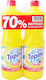 Topine Ultra Bleichgel mit Duft Zitrone 2x1.25lt