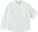 Name It Kids One Color Linen Shirt White