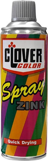 Clover Color Σπρέι Γαλβανισμού Zink Γκρι 400ml