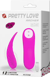 Pretty Love Archer Vibrator G-Spot with Remote Control 7.6cm BI-014322 Purple