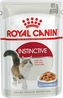 Royal Canin Instinctive Hrană umedă pentru Pisică Adultă în Pungă 85gr 2606010