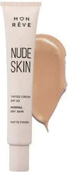 Mon Reve Nude Skin 24ωρη Ενυδατική Κρέμα Προσώπ...