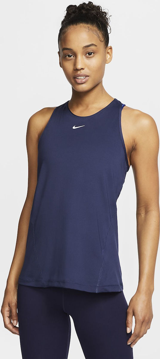 Nike Tank All Over Mesh AO9966411 Navy Skroutz.gr