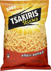 Tsakiris Chips Sticks with Salt 100gr