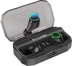 BlitzWolf BW-FYE3S In-Ear Bluetooth Freisprecheinrichtung Kopfhörer mit Ladehülle Schwarz