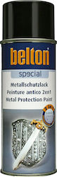 Belton Σπρέι Βαφής Metal Protection 2in1 Μαύρο 400ml 6τμχ