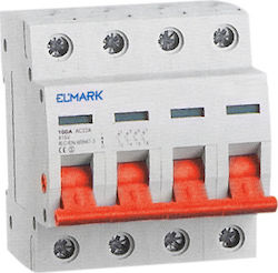 Elmark 4-Poles General Use Panel Push Button Switch 400V 40A