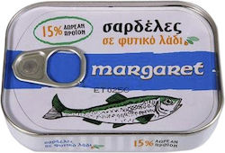 Margaret Σαρδέλες Λαδιού 115gr