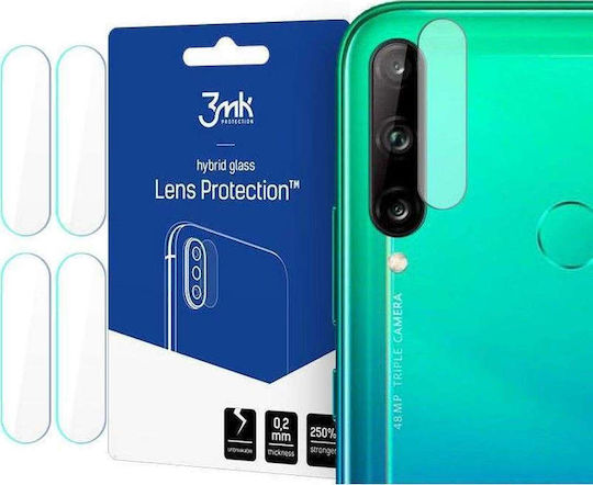 3MK Flexible Glass Προστασία Κάμερας Tempered Glass Διάφανο για το Huawei P40 Lite E