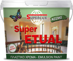 Superlux Super Etual Plastic Vopsea pentru Utilizare Intern Roșu 750ml