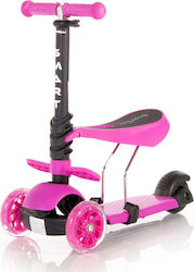 Lorelli Детски Скутер Сгъваемо Smart 3 колела със седалка за 3+ Години Розов