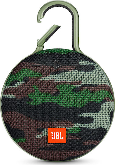 JBL Clip 3 Waterproof Bluetooth Speaker 3W with Battery Life up to 10 Hours Multicolour