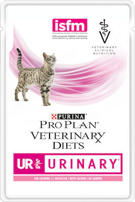 Purina Pro Plan UR Wet Food for Adult Cats for Urinary Health In Pouch with Salmon 1pc 85gr