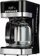 MPM Programmable Filter Coffee Machine 950W Black