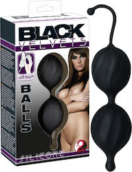 You2Toys Black Velvets Balls Silicone Black