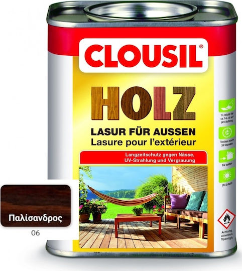 Clou Clousil Holz Βερνίκι Εμποτισμού Διαλύτου 06 Παλίσανδρος 750ml