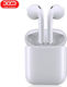 XO F60 Plus Earbud Bluetooth Handsfree Earphones with Charging Case Whitά