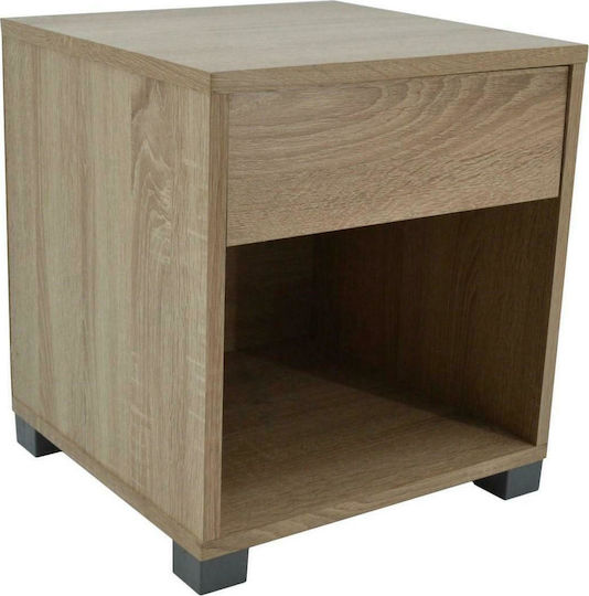 Lans Noptieră Din Lemn Bej 40x36x44cm 744763 Lans Noptieră Din Lemn Bej 40x36x44cm 744763