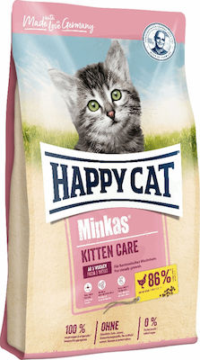 Happy Cat Minkas Kitten Care Trockenfutter für junge Katzen mit Geflügel 10kg