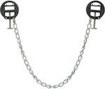 You2Toys Sextreme Nipple Chain Nipple Clamps in Silver Color