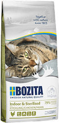 Bozita Indoor & Sterilised Ξηρά Τροφή για Στειρωμένες Γάτες με Κοτόπουλο 2kg