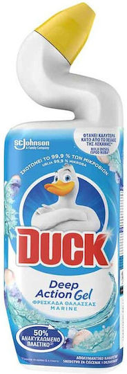 Duck Total Action Почистващ гел Тоалетна с аромат Морски 2x750мл