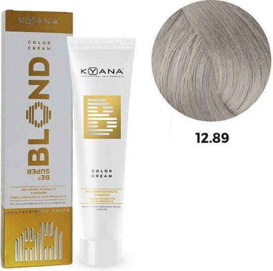 Kyana Bee Super Blond Боя За Коса 12.89 Айс Платинено Русо 100мл