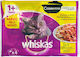 Whiskas Casserole Wet Food for Adult Cats in Pouches with Chicken 4x85gr