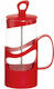Herevin Filterkaffeemaschine Handbetrieb Kunststoff Rote 400ml
