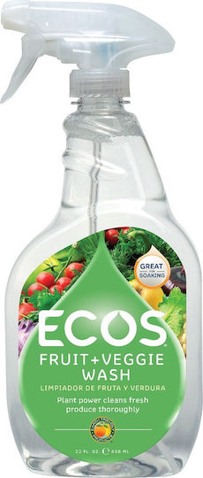 Ecos Cleaning Spray General Use για Φρούτα & Λαχανικά Φρούτα & Λαχανικά Αντλία 650ml