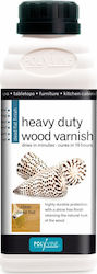 Polyvine Heavy Duty Wood Βερνίκι Επιφάνειας Νερού Άχρωμο Σατινέ 1lt